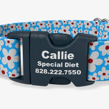 closeup view of personalization